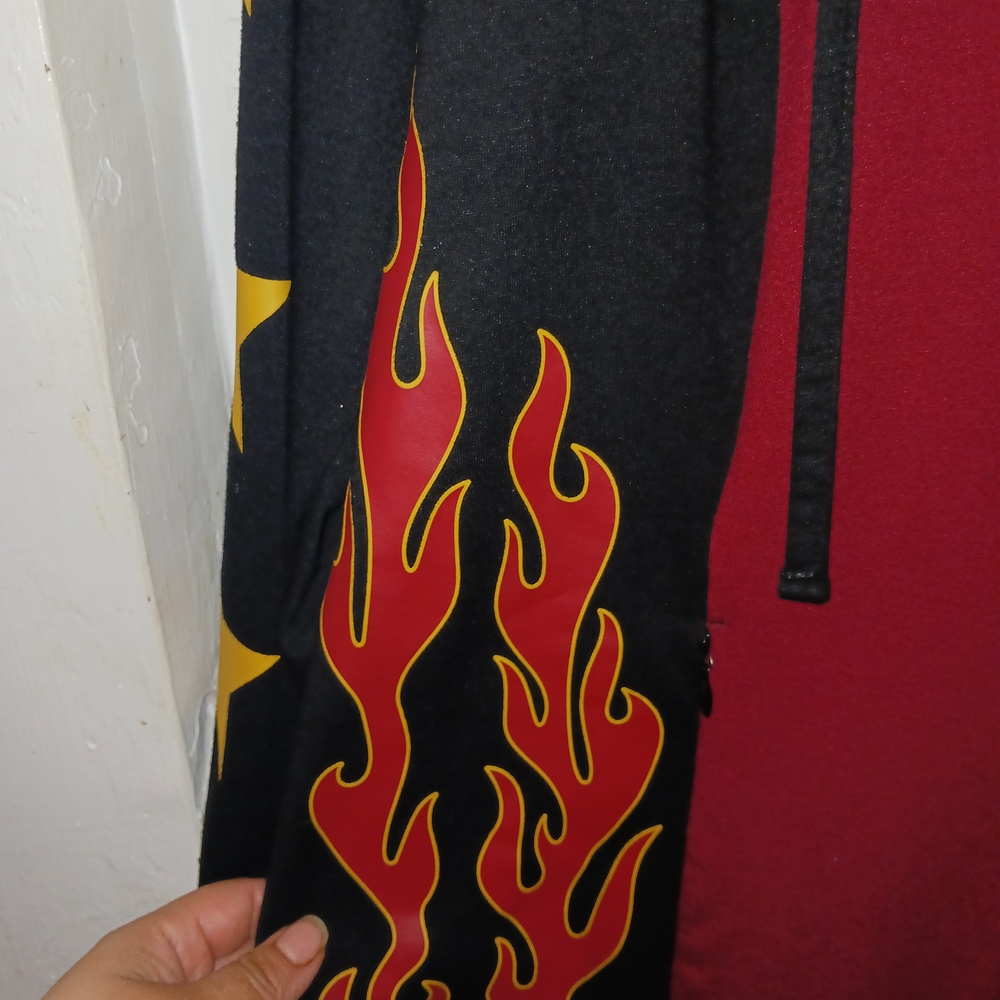 Her Universe Red and Black Oversized Graphic Hoodie - Picture 2 of 4